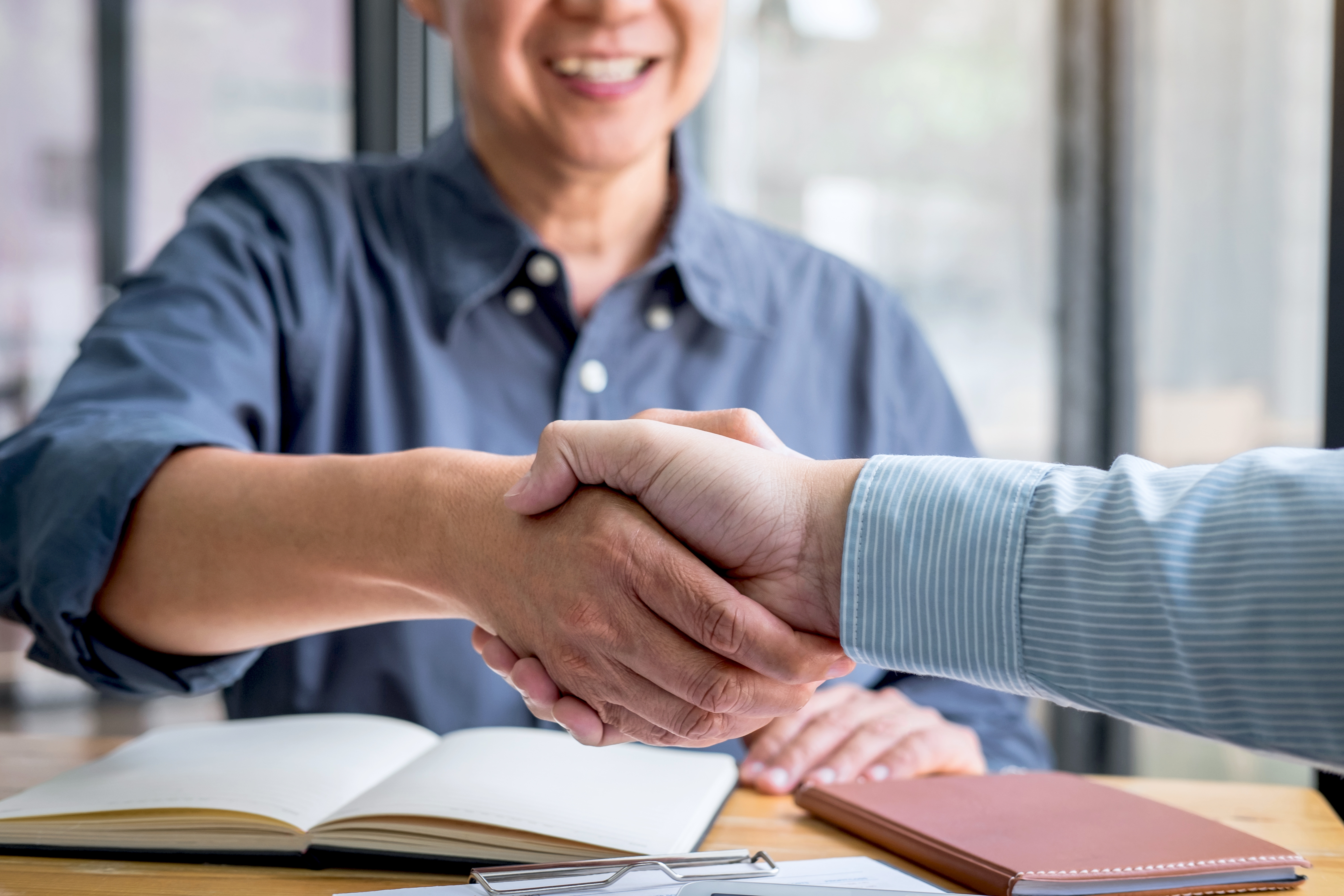 Successful of business deal